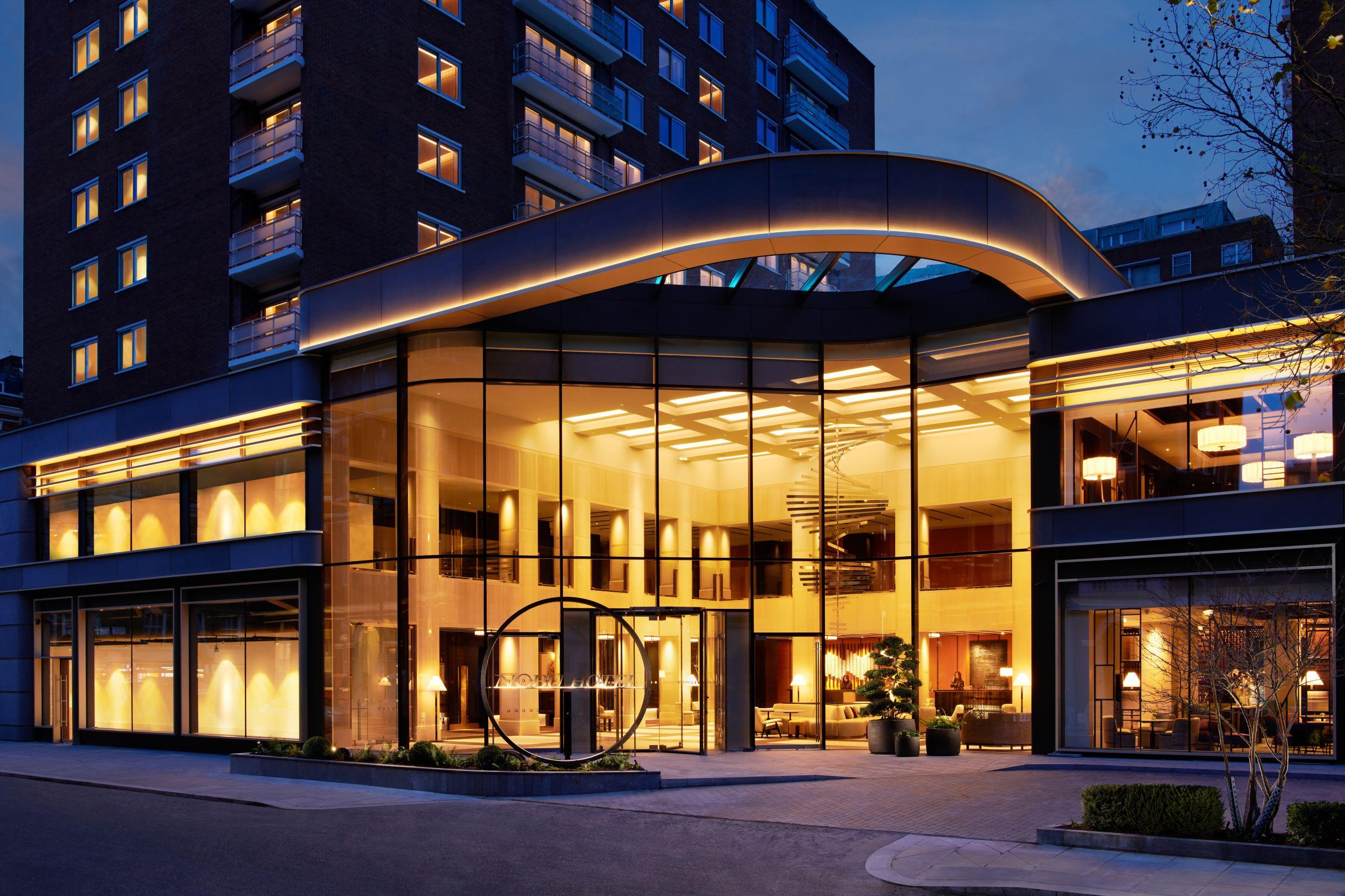 โรงแรมโนบุ ลอนดอน พอร์ทแมน สแควร์ ภายนอก รูปภาพ